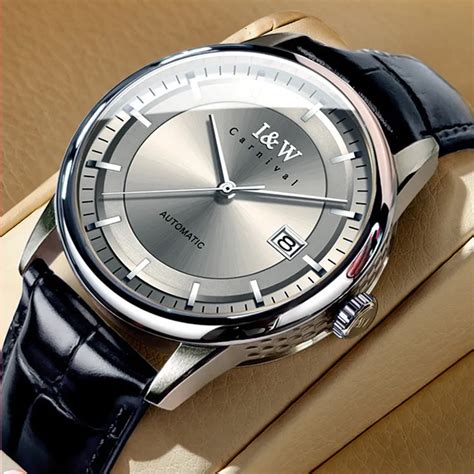 Montre Homme Luxury Brand I W Fashion Automatic Mechanical Watch Men