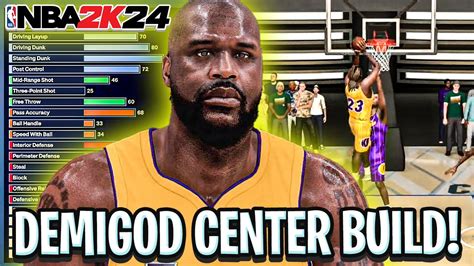 The Most Overpowered Center Build In Nba K Is Unstoppable Demigod