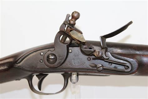 U S Springfield Model Flintlock Musket C R Antique Ancestry