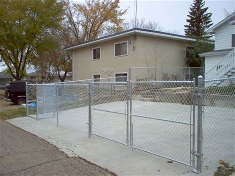 Phoenix Fence Chainlink Residential Galvanized Fence