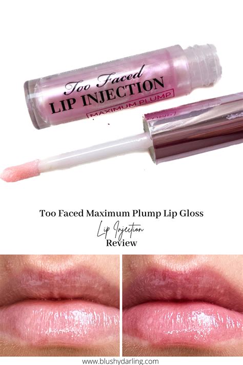 Too faced lip injection maximum plump lip gloss – Artofit