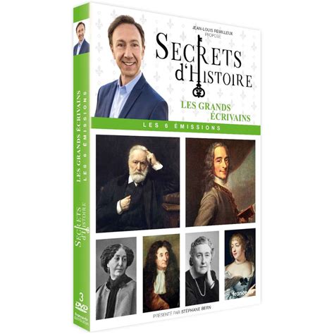 Coffret Dvd Les Grands écrivains Secrets Dhistoire La Boutique