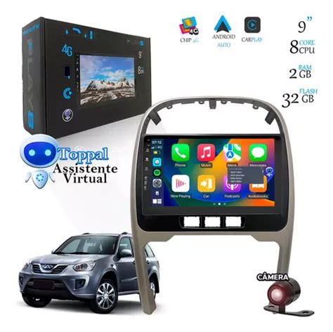 Central Multim Dia Chery Tiggo Gb Carplay Espelha Gps G