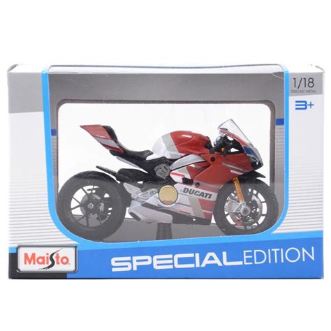 Maisto 118 Ducati Panigale V4 S Corse Static Diecast Hobbies And Toys