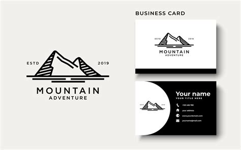 Mountain logo design inspiration 2788821 Vector Art at Vecteezy