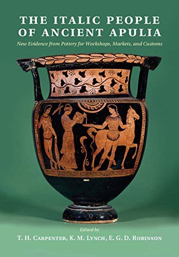 The Italic People Of Ancient Apulia New Evidence From Pottery For