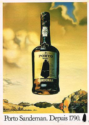 Publicite Advertising Sandeman Porto Ebay