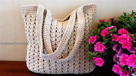 Free Crochet Pattern For The Matilda Tote Crochet Cables Off