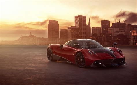 Pagani Huayra Wallpaper Hd Red