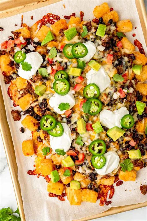 Ground Beef Nachos - Little Sunny Kitchen