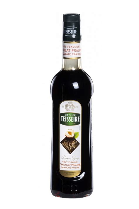 Mathieu Teisseire Chocolate Praline Syrup 700ml متجر حلول القهوة