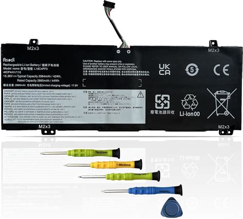 Amazon ASODI L18C4PF3 45Wh Laptop Battery Replacement For Lenovo