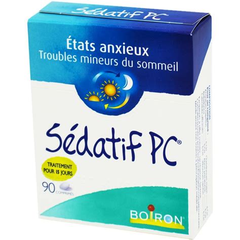 Sedatif Pc 90 Comprimés Boiron Pharmacie Du Centre 80300 Albert 218965