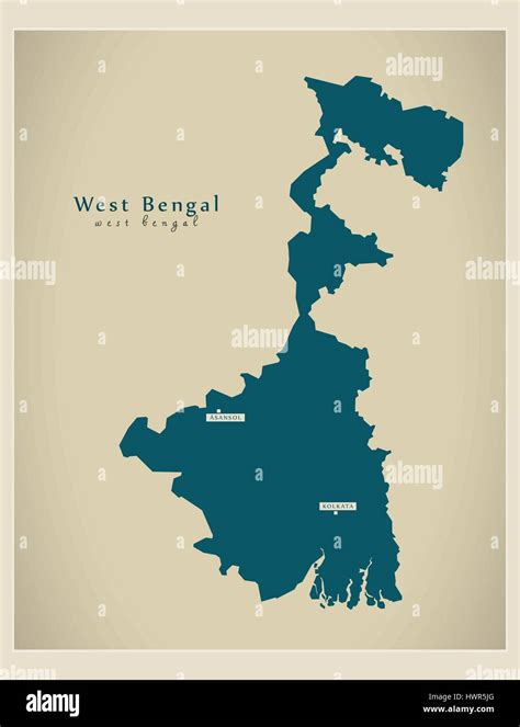 State Map Of West Bengal Hi Res Stock Photography And Images Alamy