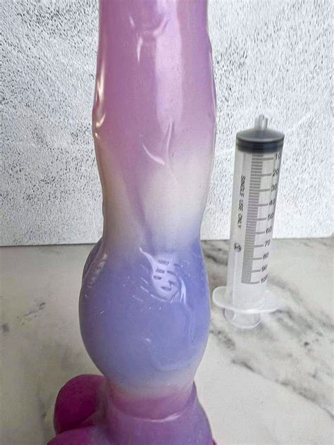 Ejaculation Dildo Confidential Delivery Silicone Liquid Etsy