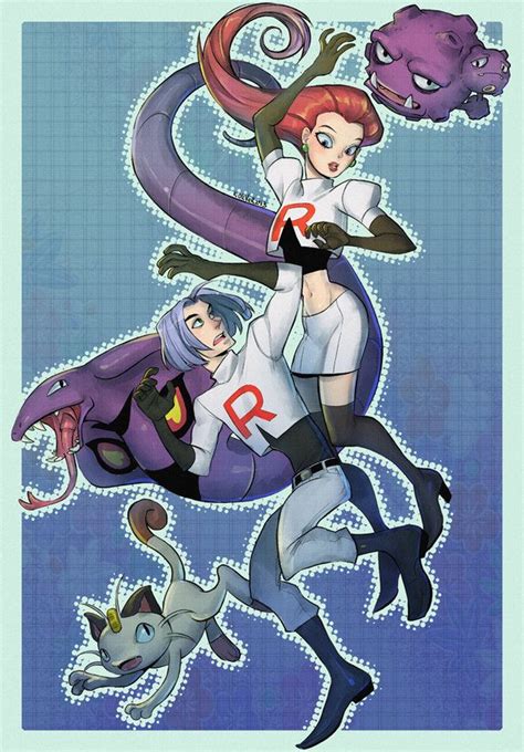 Team Rocket By Kayla0 On Deviantart Anime Manga Pinterest