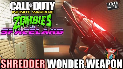 Shredder Wonder Weapon Zombies In Spaceland Infinite Warfare How