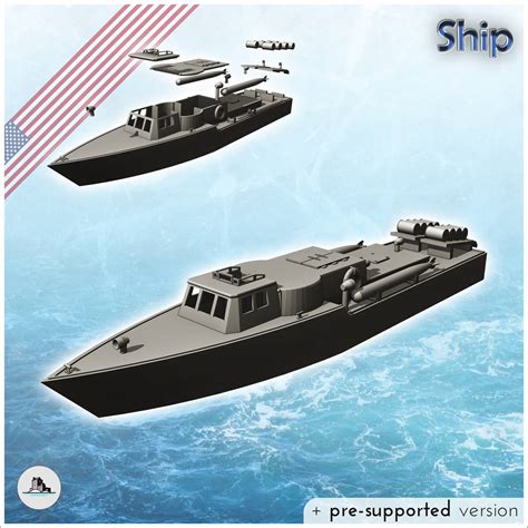 Pt Patrol Torpedo Boat Wargaming D