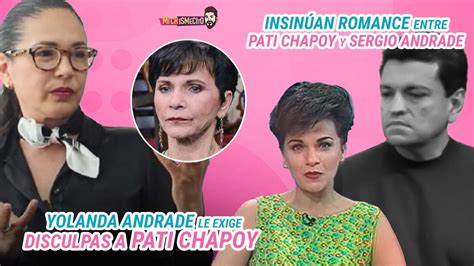 Insin An Romance Entre Pati Chapoy Y Sergio Andrade Michismecito