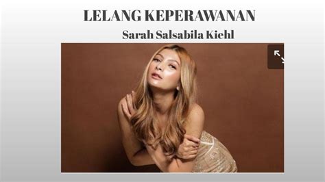 Viral Selebgram Sarah Kiehl Lelang Keperawanan Miliar Bantu