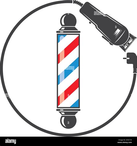 Plantilla De Icono De Vector De Logotipo De Barber Shop Imagen Vector