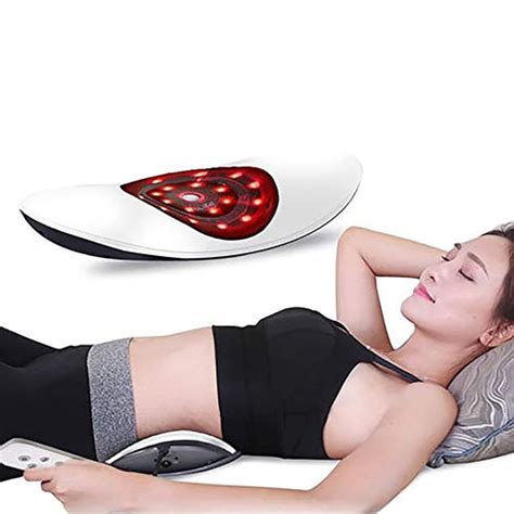 Ilife Lumbar Traction Device Back Pain Relief Low Back Stretcher With