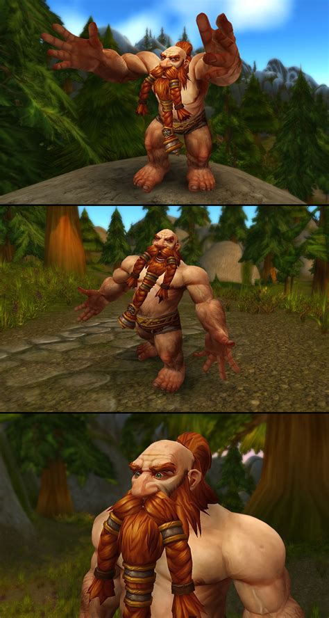 Check Out World Of Warcraft S Updated Player Models The Escapist