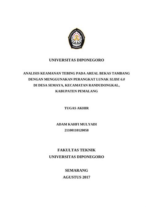 Pdf Universitas Diponegoro Eprints Undip Ac Ideprints Undip Ac Id