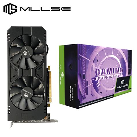 MLLSE Tarjeta Gr Fica Para Juegos AMD Radeon RX 590 GME 8GB GDDR5 De