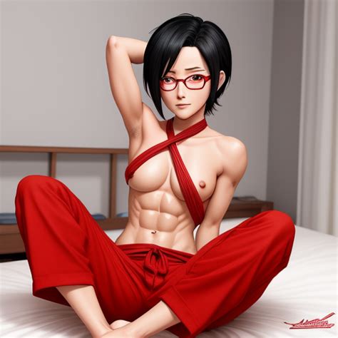 People Nude Sarada Uchiha Tied To A Bed Naked Abs Legs