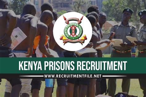 Kenya Prisons Recruitment Date And Centers Is Out