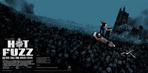 Mondo Hot Fuzz OST By David Arnold Hi Def Ninja Pop Culture Movie Collectible Community