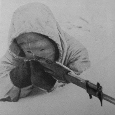 Simo Häyhä, “White Death”, Sniped Over 542 Soviet Soldiers in WWII