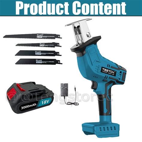 For Makita 18v Lxt Li Ion Djr189z Cordless Reciprocating Saw 3000rpm