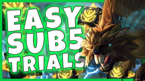 Dauntless Gnasher Trials EASIEST Sub 5 Build And Guide YouTube