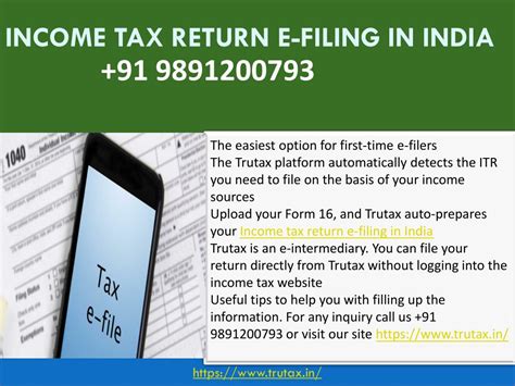 PPT I Have A Form 16 How Do I ITR Filing In India 09891200793