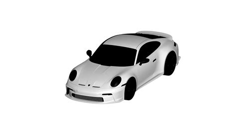 3d File Porsche 911 Gt・3d Printing Design To Download・cults