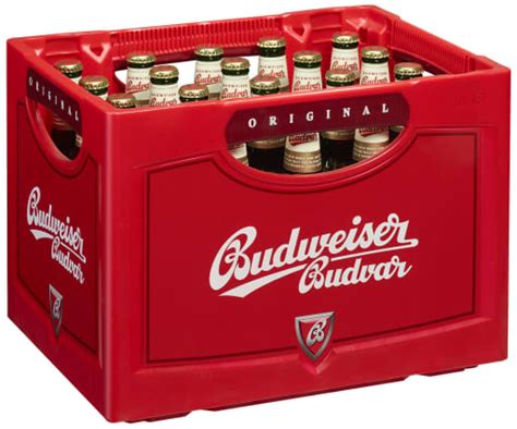 Budweiser Kasten 20 x 0 5 l Glas Mehrweg Getränkehandel Dortmund