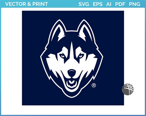 UConn Huskies - Partial Logo (2013) - College Sports Vector SVG Logo in