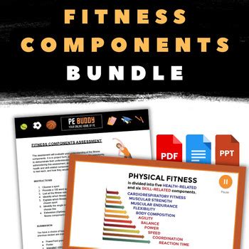 Ultimate Fitness Components Bundle By Pe Buddy Tpt