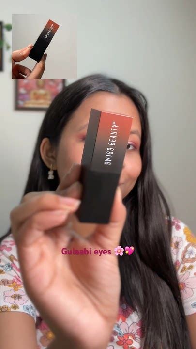 Affordable Swiss Beauty Products Makeup Look Pink Eyes Affordablemakeup Youtube