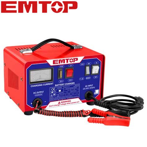 Emtop เครื่องชาร์จแบตเตอรี่ 12v 24v 220v รุ่น Efcr16011 Battery