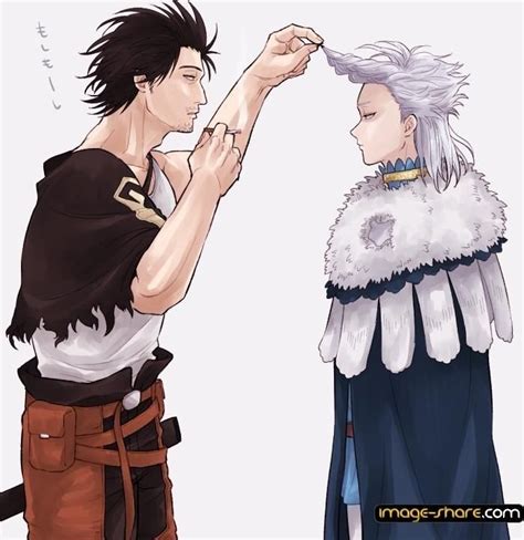 Yami Sukehiro And Nozel Silva Black Clover Manga Black Clover Anime