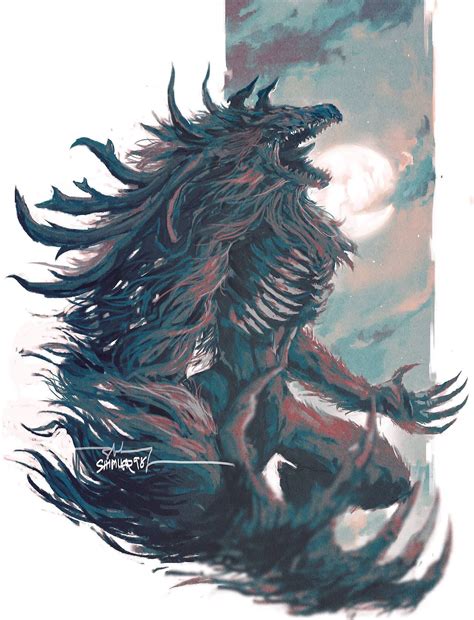 Dark Creatures Fantasy Creatures Art Mythical Creatures Art Creature