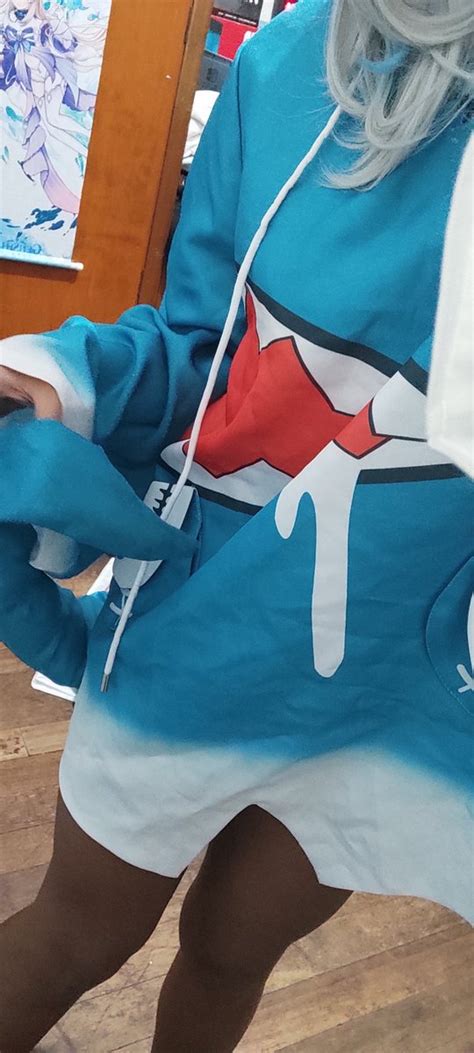 Geia Busy Busy Fish On Twitter Sorry Babe But The Gawr Gura Costume Stays ON During Sex