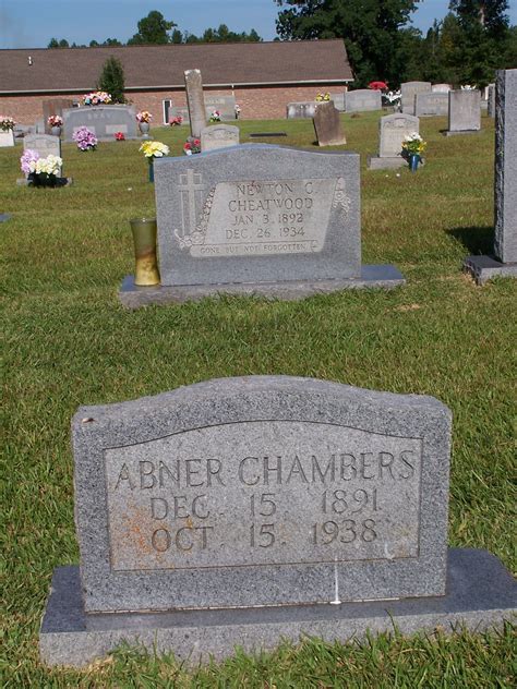 Abner Chambers 1891 1938 Memorial Find A Grave