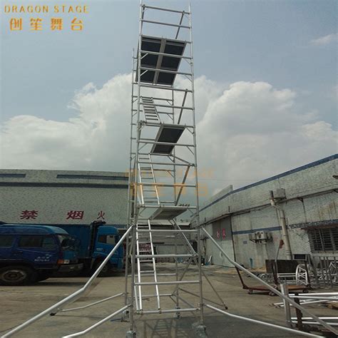 Dragonstage Aluminum Step Stair Scaffolding And Ladders Frame System