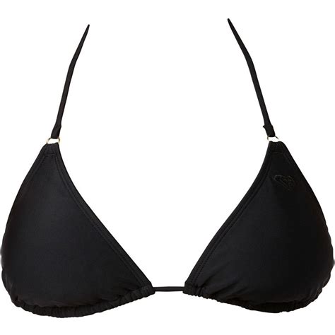 Roxy Surf Essentials Tiki Triangle Bikini Top Women S Backcountry