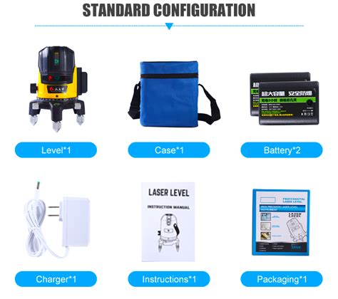 Degrees Automatic Self Leveling Rotary Green Laser Level Lines