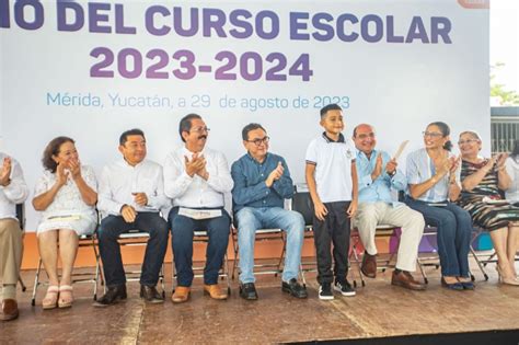 Familias Yucatecas Reciben Los Beneficios Del Programa Impulso Escolar